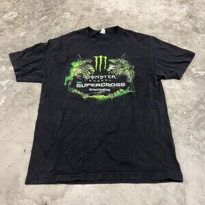 2012 Monster Supercross Event Shirt Size Large Dirt Bikes